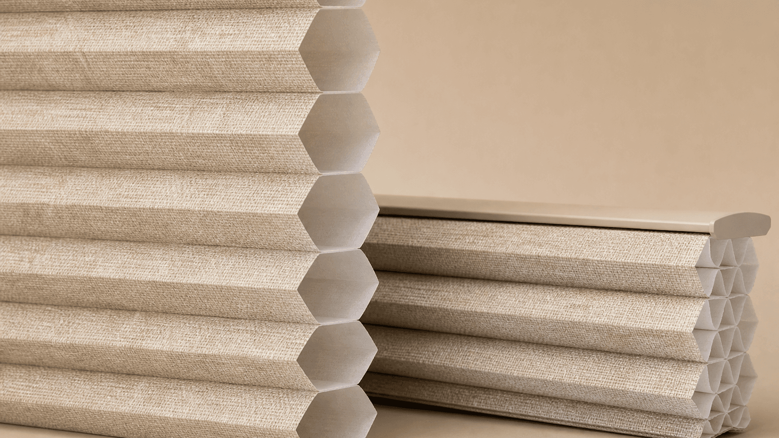 Sand Linen Cellular — studio product view